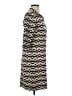 J. McLaughlin Chevron-herringbone Tan Casual Dress Size S - photo 4