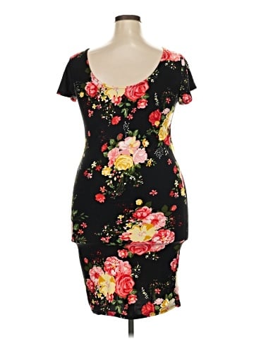 Rouge Cocktail Dress (view 2)