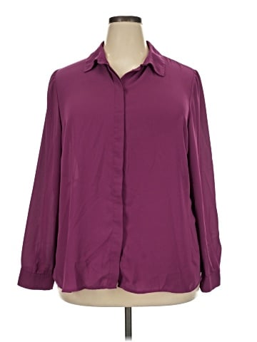 Lane Bryant Outlet 3/4 Sleeve Blouse (view 1)