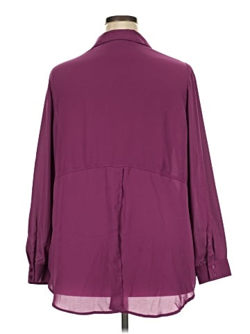 Lane Bryant Outlet 3/4 Sleeve Blouse (view 2)