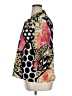 MULTIPLES Animal Print Black 3/4 Sleeve Blouse Size XL (petite) - photo 5