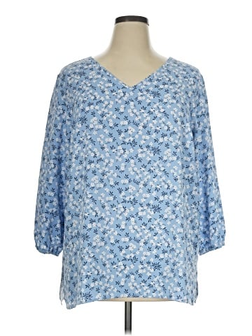 Mario Serrani 3/4 Sleeve Blouse (view 1)