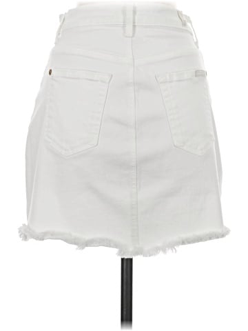 7 For All Mankind Denim Skirt (view 2)