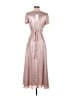 LoveShackFancy Metallic Pink Cocktail Dress Size 2 - photo 2