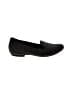 Clarks Solid Black Flats Size 6 - photo 1