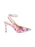 Jessica Simpson Floral Pink Heels Size 9 - photo 1