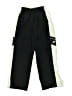 Nike 100% Polyester Color Block Black Track Pants Size M (kids) - photo 1