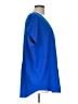 Jodifl 100% Polyester Blue Short Sleeve Blouse Size L - photo 4