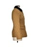 Burberry 100% Polyester Brown Tan Jacket Size 6 - photo 4