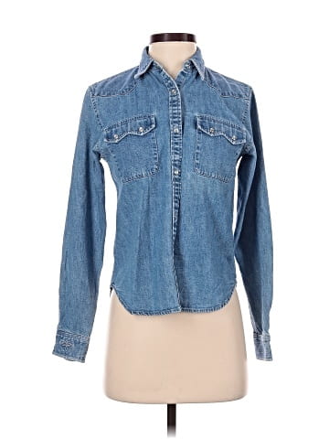 Lauren Jeans Co. Long Sleeve Button-Down Shirt (view 1)