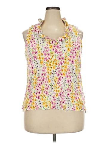 Crown & Ivy Sleeveless Blouse (view 1)