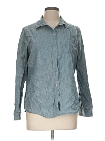 Old Navy Long Sleeve Button-Down Shirt (view 1)