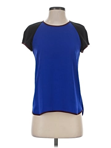 Diane von Furstenberg Short Sleeve Blouse (view 1)