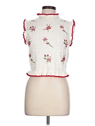 On Twelfth Sleeveless Blouse (view 1)