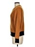 Skies Are Blue Color Block Brown Pullover Sweater Size M - photo 5
