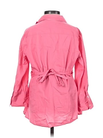 Mimi Maternity 3/4 Sleeve Blouse (view 2)