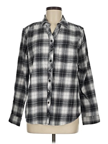 Weatherproof Long Sleeve Button-Down Shirt (view 1)