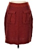Moth Burgundy Wool Skirt Size S - photo 1