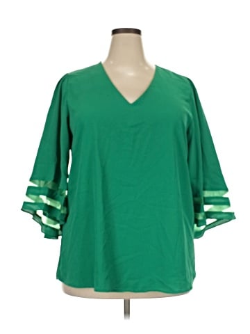 Amaryllis 3/4 Sleeve Blouse (view 1)