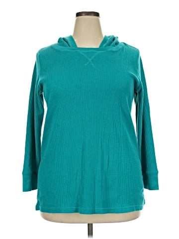 Woman Within Pullover Sweater (view 1)