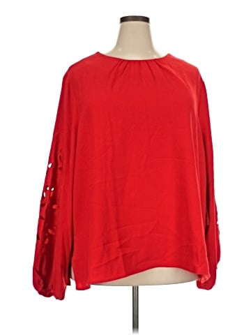 Jaclyn Smith Long Sleeve Blouse (view 1)