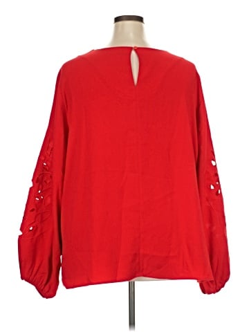 Jaclyn Smith Long Sleeve Blouse (view 2)