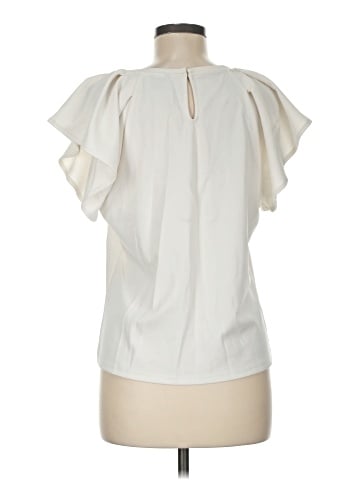 Ann Taylor Short Sleeve Blouse (view 2)