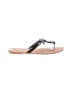 Forever Silver Flip Flops Size 8 1/2 - photo 1