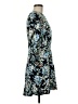 Reiss 100% Polyester Print Blue Casual Dress Size 8 - photo 4