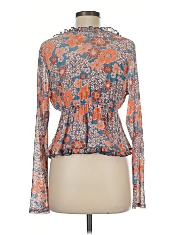 Full Tilt Long Sleeve Blouse (view 2)