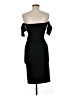 Missguided Solid Black Cocktail Dress Size 6 - photo 2
