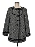 Tibi Polka Dots Gray Coat Size 6 - photo 1