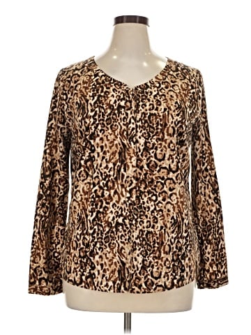 Merona Long Sleeve Henley (view 1)