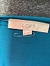 Ann Taylor LOFT Teal Long Sleeve Top Size M - photo 7