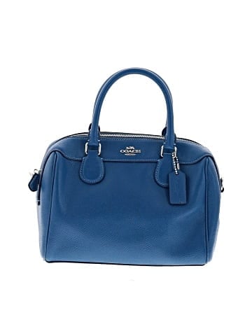 Coach Factory Leather Satchel (view 1)