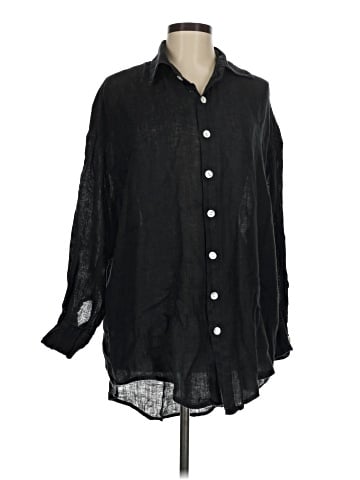 Vitamin A Long Sleeve Button-Down Shirt (view 1)