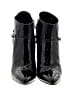 Max Mara 100% Leather Black Ankle Boots Size EU 40 - photo 2