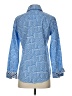 Tizzie Blue Long Sleeve Button-Down Shirt Size S - photo 2