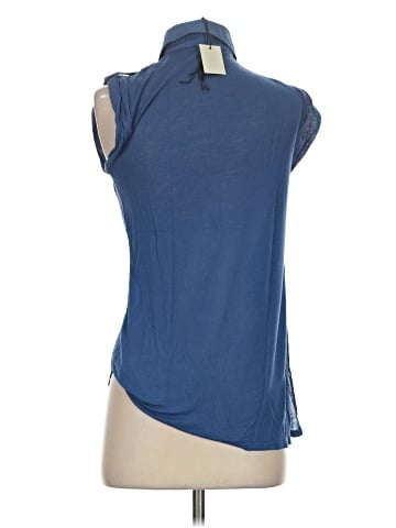 BCBGMAXAZRIA Sleeveless Button-Down Shirt (view 2)