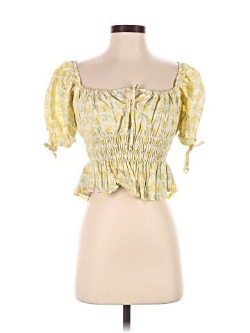 Faithfull the Brand Short Sleeve Blouse (view 1)