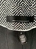 White House Black Market Houndstooth Gray Blazer Size 8 - photo 6