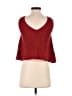 J.Crew 100% Polyester Red Sleeveless Blouse Size 0 Petite - photo 2