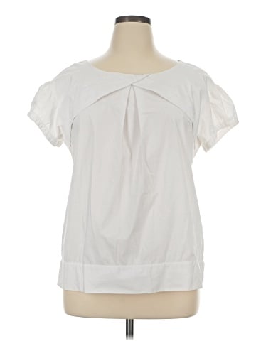 Apostrophe Short Sleeve Blouse (view 1)