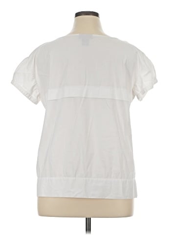 Apostrophe Short Sleeve Blouse (view 2)