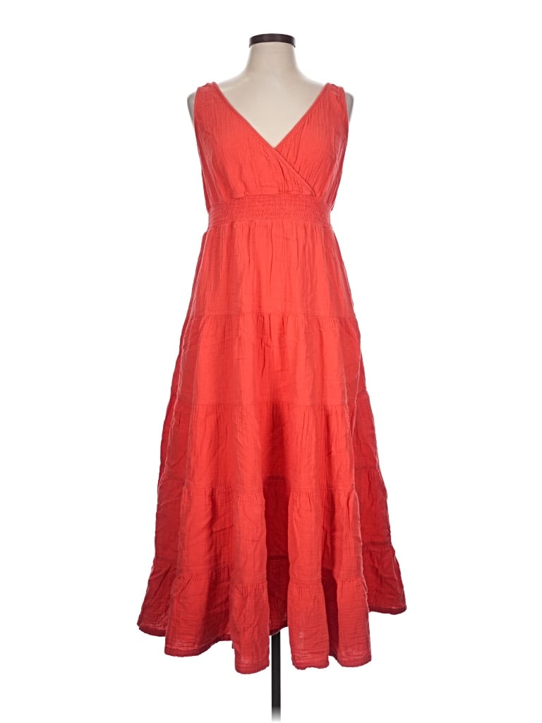 Pre-owned Universal Thread Casual Dress In Red