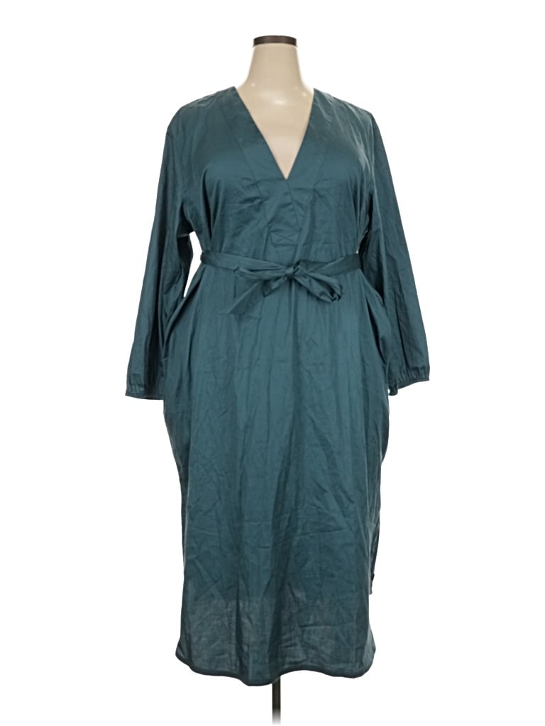 Pre-owned Universal Standard Casual Dress In Teal