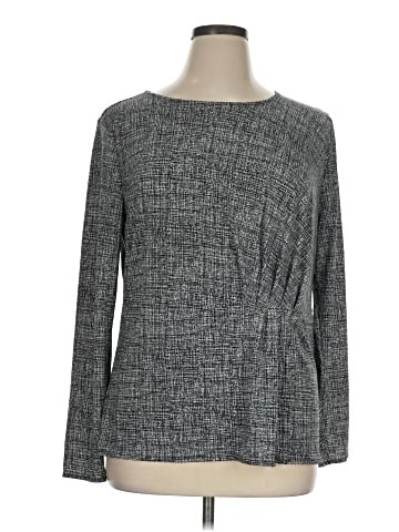 Ann Taylor Factory Long Sleeve T-Shirt (view 1)