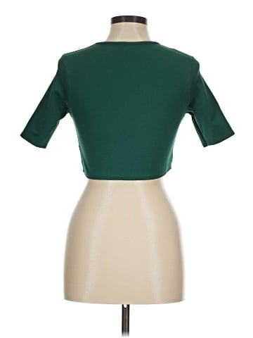 Nasty Gal Inc. Short Sleeve Turtleneck (view 2)