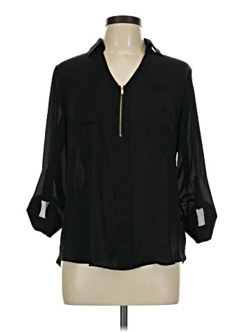 By & By 3/4 Sleeve Blouse (view 1)