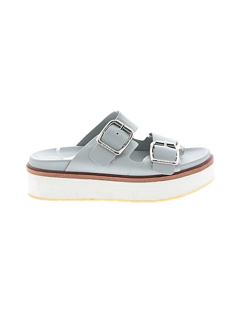 Pre-owned J/slides Sandals In Gray
